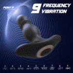Wireless remote control of Piercing Duke anal plug