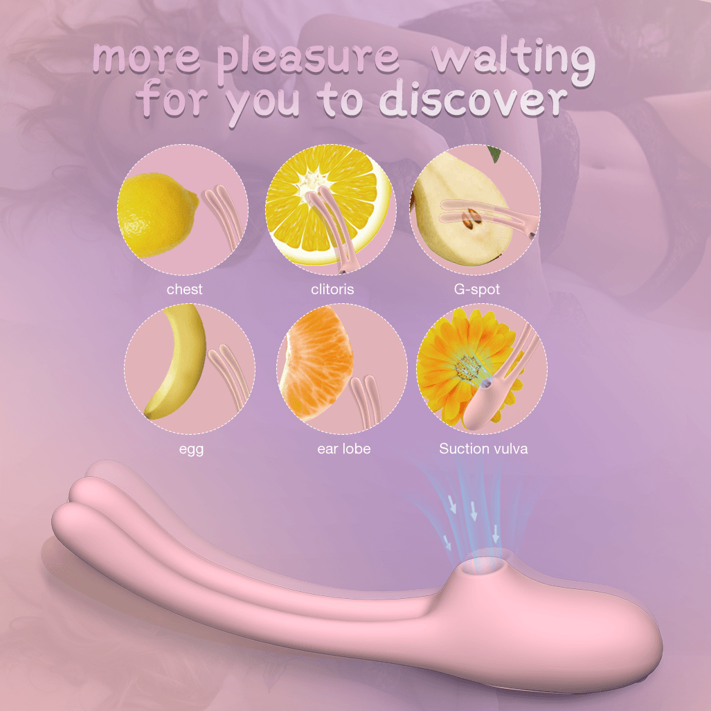 Vibration modes of Rabbit Ear dual wand vibrator