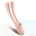 Rabbit Ear Dual Wand Vibrator with Sucking main product image