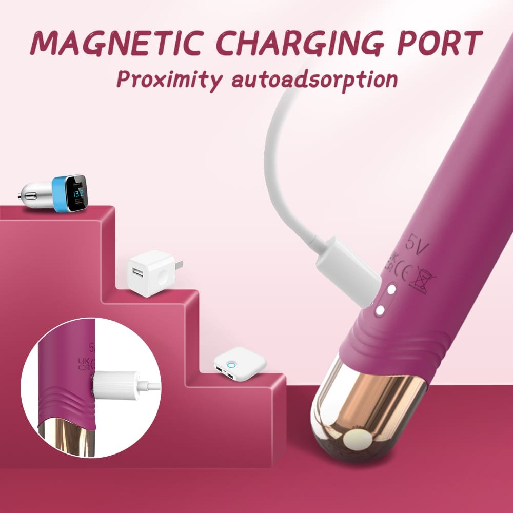 USB charging Melody G-spot wand vibrator