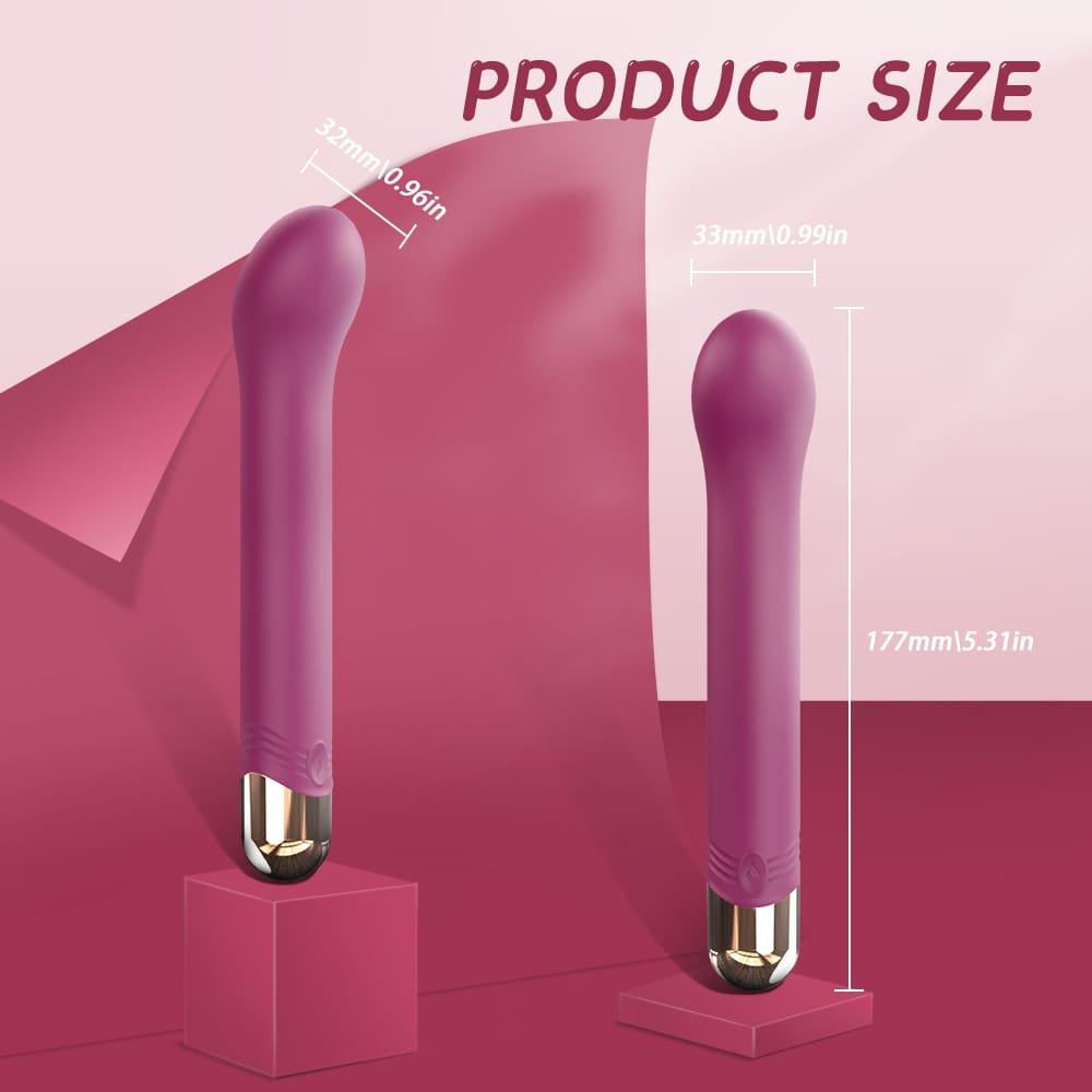 Body-safe silicone of Melody G-spot wand vibrator