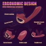 Ergonomic curve design of Selene G-spot vibrator