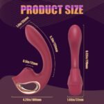 Selene clitoral suction vibrator size dimensions