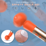 Soft silicone head of MiniVolt wand massager