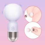 Sweet Pop mini wand massager side profile