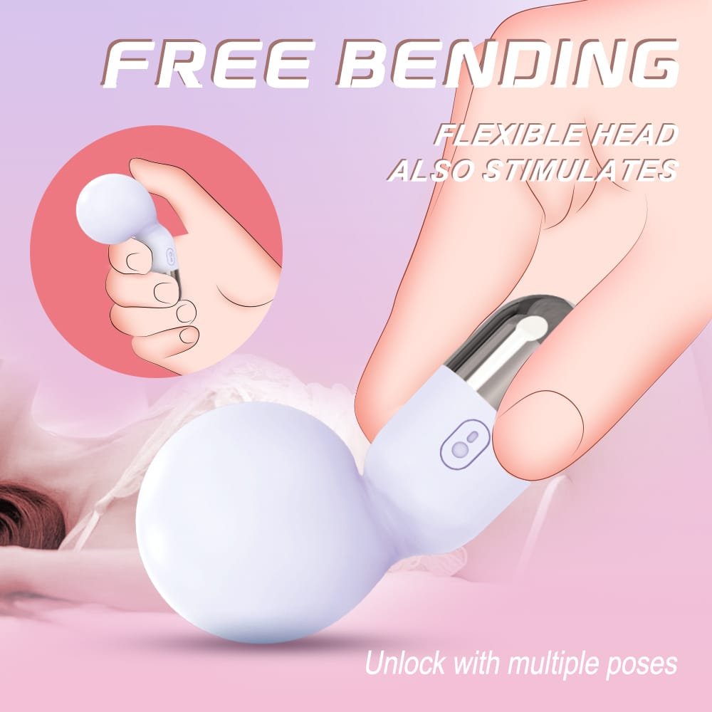 Compact size of Sweet Pop mini wand