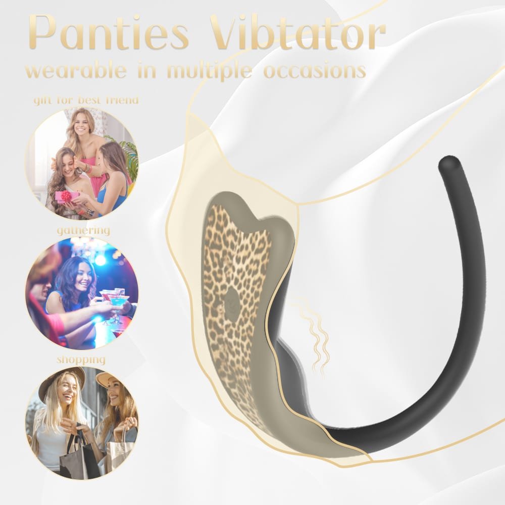 Nidalee butterfly C-shape vibrator dual stimulation