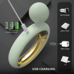USB charging Chrome Thunder wand massager