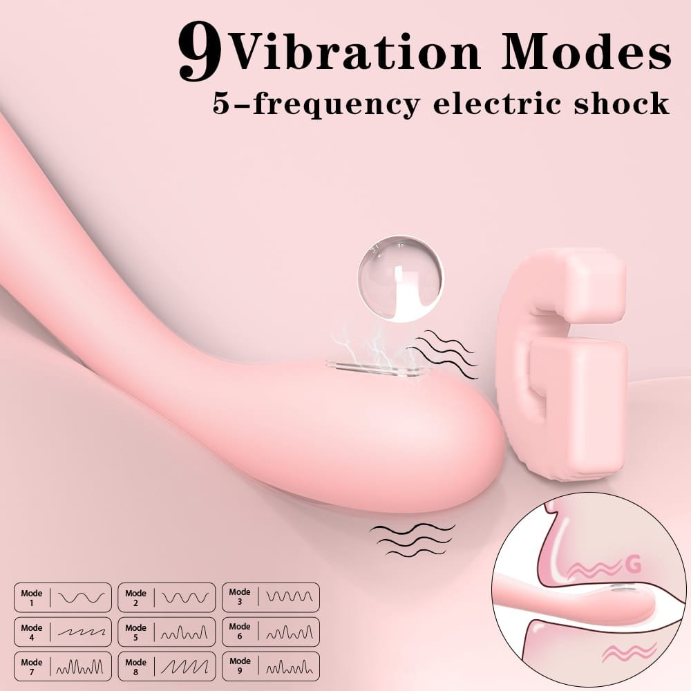 Vibration and electric modes of ShockMe vibrator