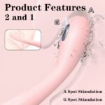G-spot curve of ShockMe electric vibrator