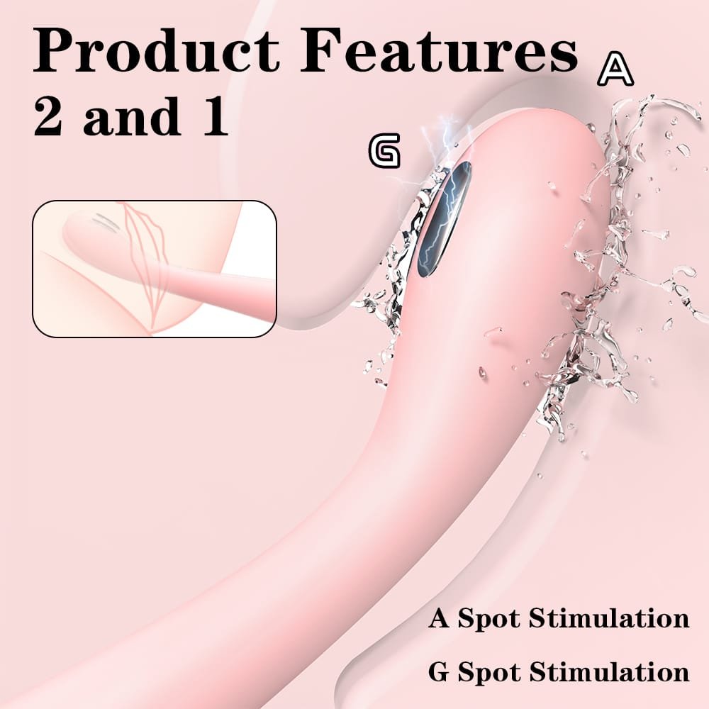 G-spot curve of ShockMe electric vibrator