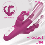 Anal beads detail of Joker vibrator