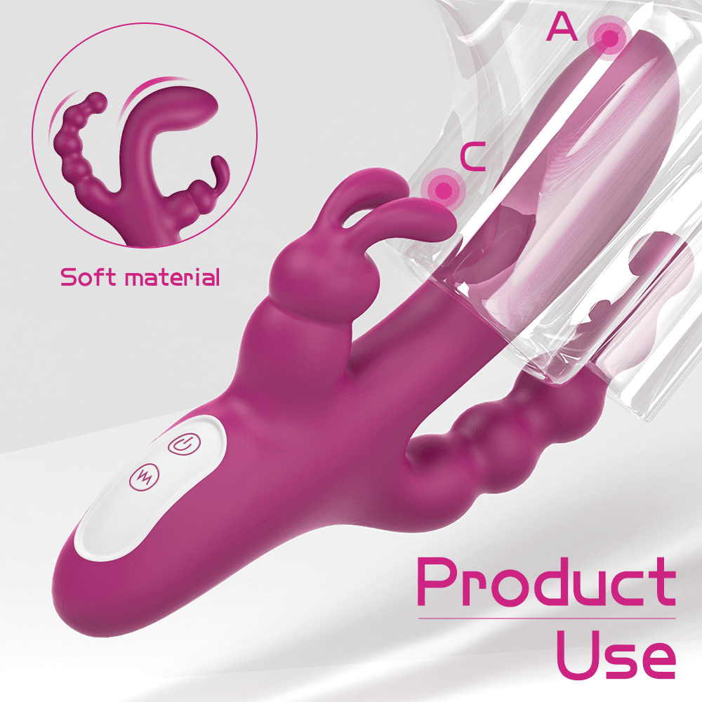 Anal beads detail of Joker vibrator