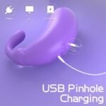 USB charging Mini Eggplant vibrating egg