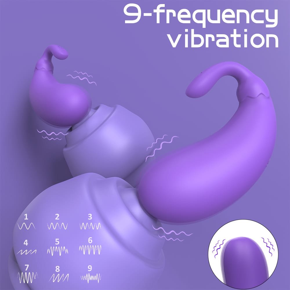 Vibration modes of Mini Eggplant vibrating egg