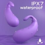 Waterproof Mini Eggplant vibrating egg