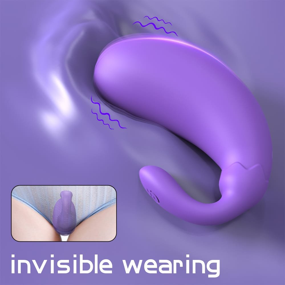 Playful eggplant design of Mini Eggplant vibrator