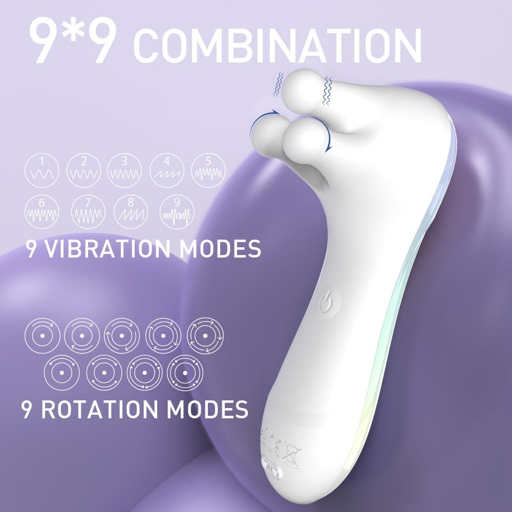 Vibration feature of KneadGlow vibrator
