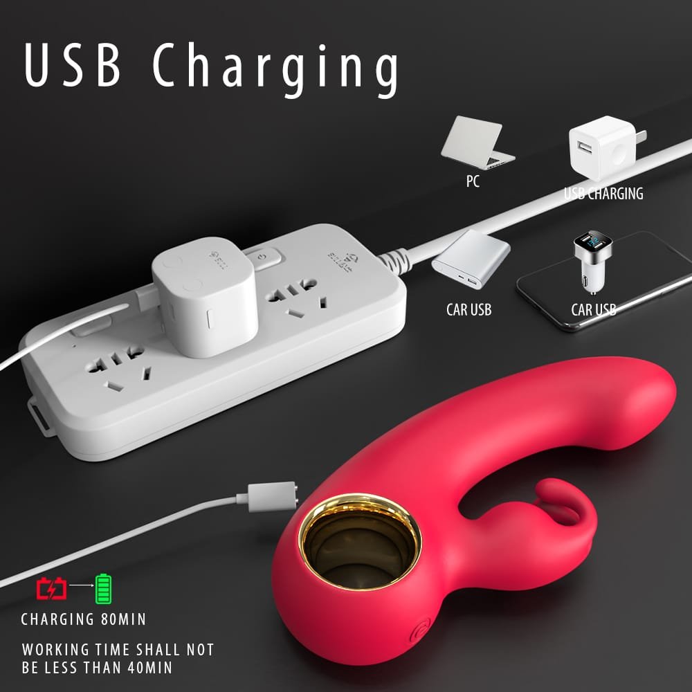 USB charging Finger Rabbit vibrator