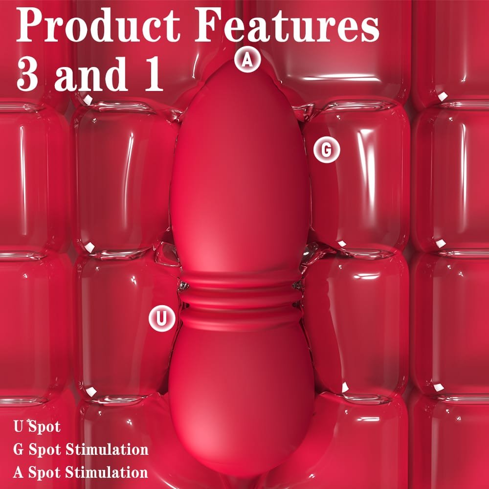 12 vibration modes of Voluptuous Flower-13 rose toy