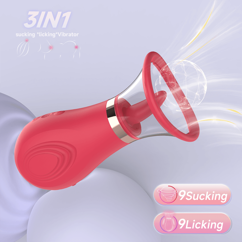 Sibyl vibrator clitoral suction feature