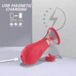USB charging Sibyl tongue licking vibrator