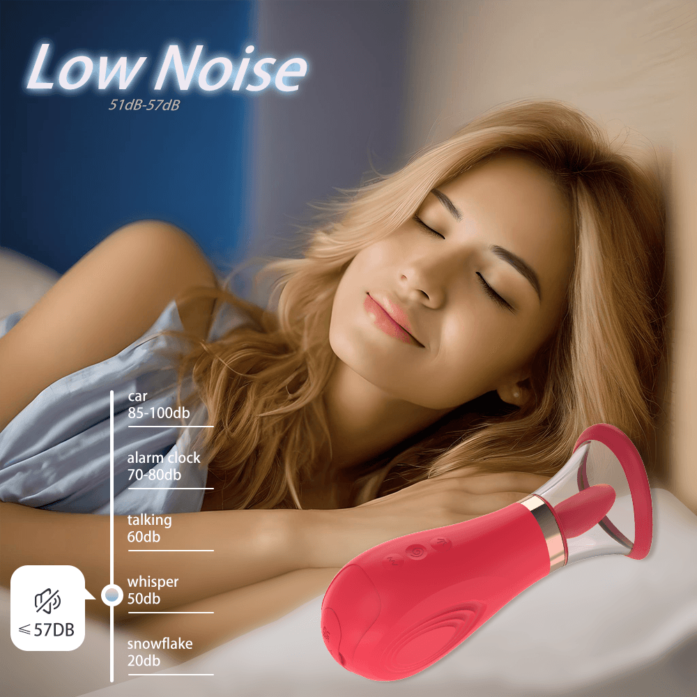 Silent operation of Sibyl tongue vibrator