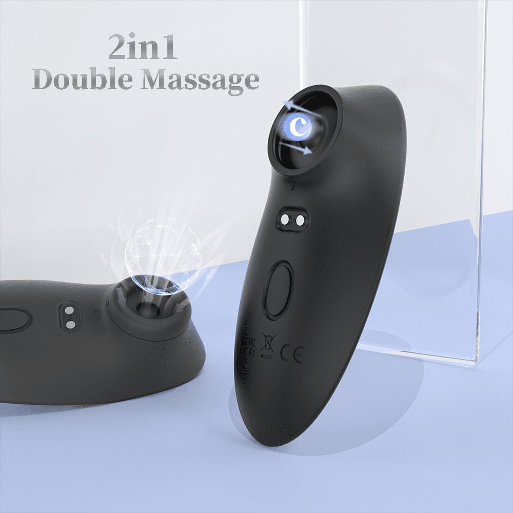 Dual stimulation points of Waveme vibrator