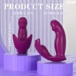 Black Angel butterfly vibrator size dimensions