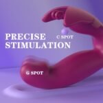 Black Angel vibrator dual stimulation feature