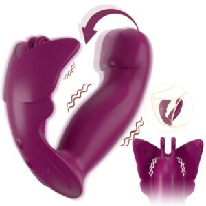 Black Angel Wearable Butterfly Vibrator main product image