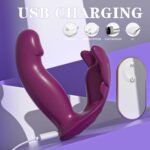 USB charging Black Angel butterfly vibrator