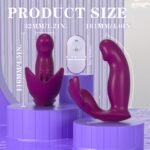Black Angel butterfly vibrator size dimensions