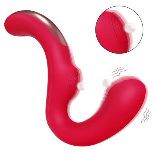 Genie S-Shaped Flapping Vibrating Female Sex Toy main product image