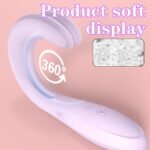 Foldable design of Sweet Bunny couple vibrator