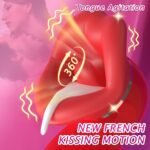 LickWave realistic tongue stimulation head