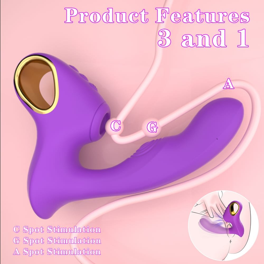 L-shaped ergonomic handle of Mr. L vibrator