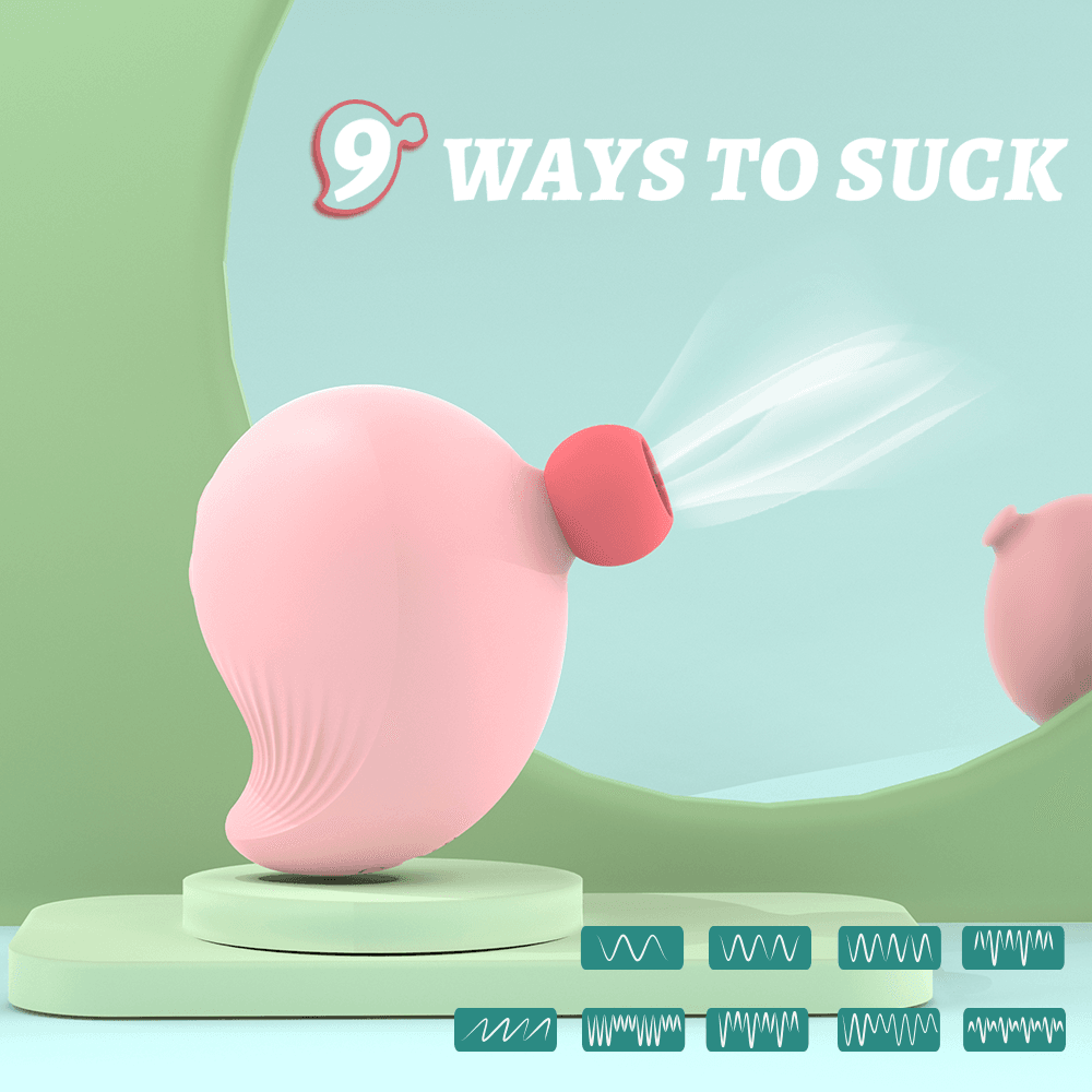 Naughty Sparrow vibrator tapping sucking vibrating modes