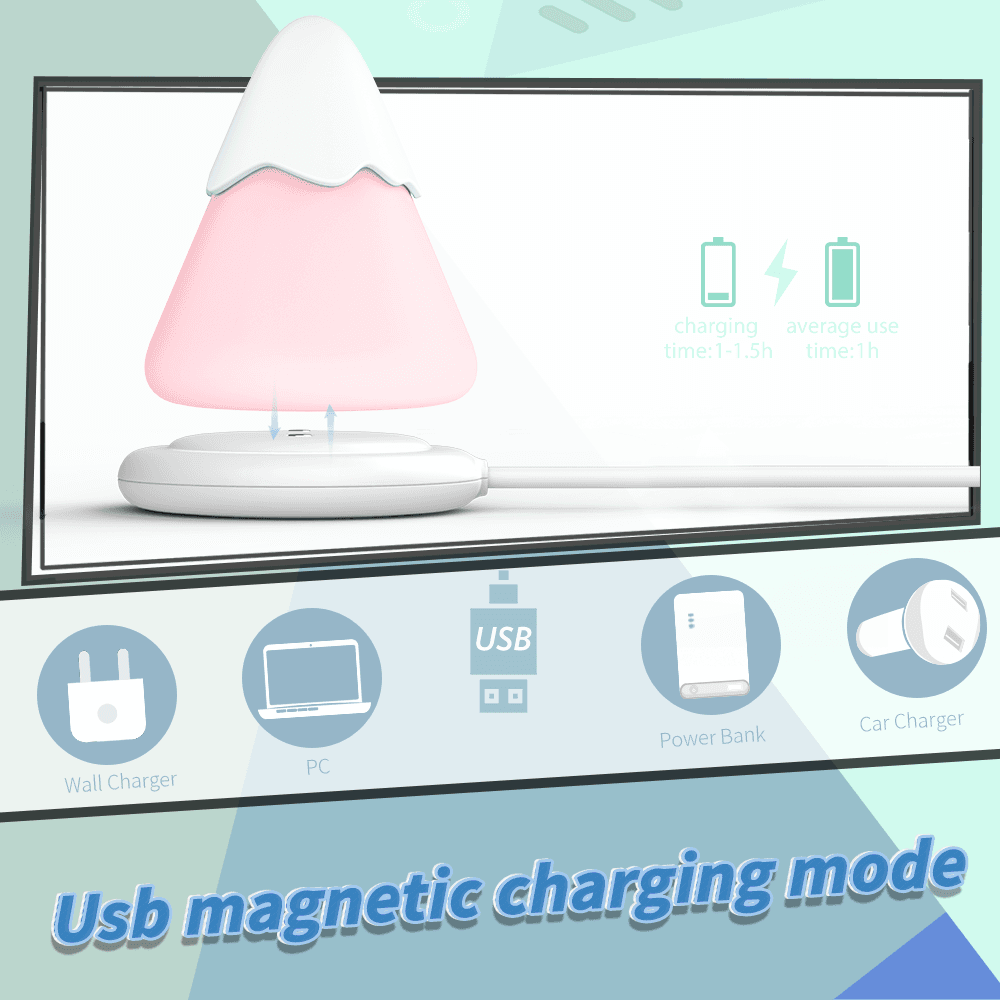 USB charging Snow Mountain sucking vibrator