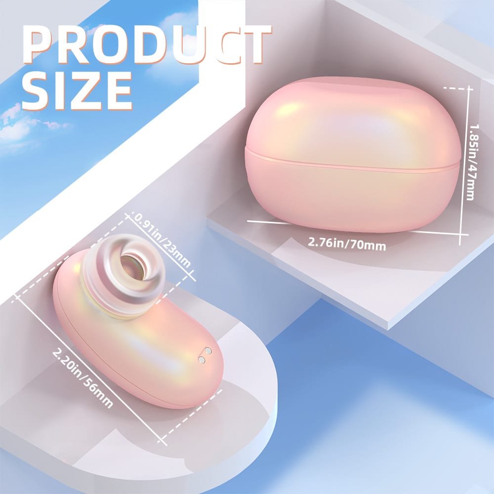Mini Pod headphone vibrator size dimensions