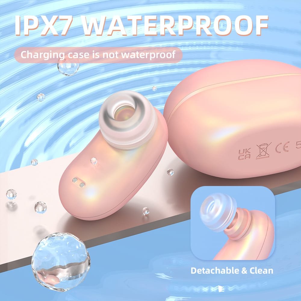 Waterproof Mini Pod headphone vibrator