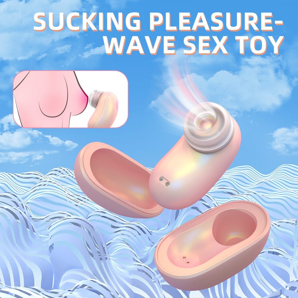 Mini Pod vibrator clitoral nipple suction feature