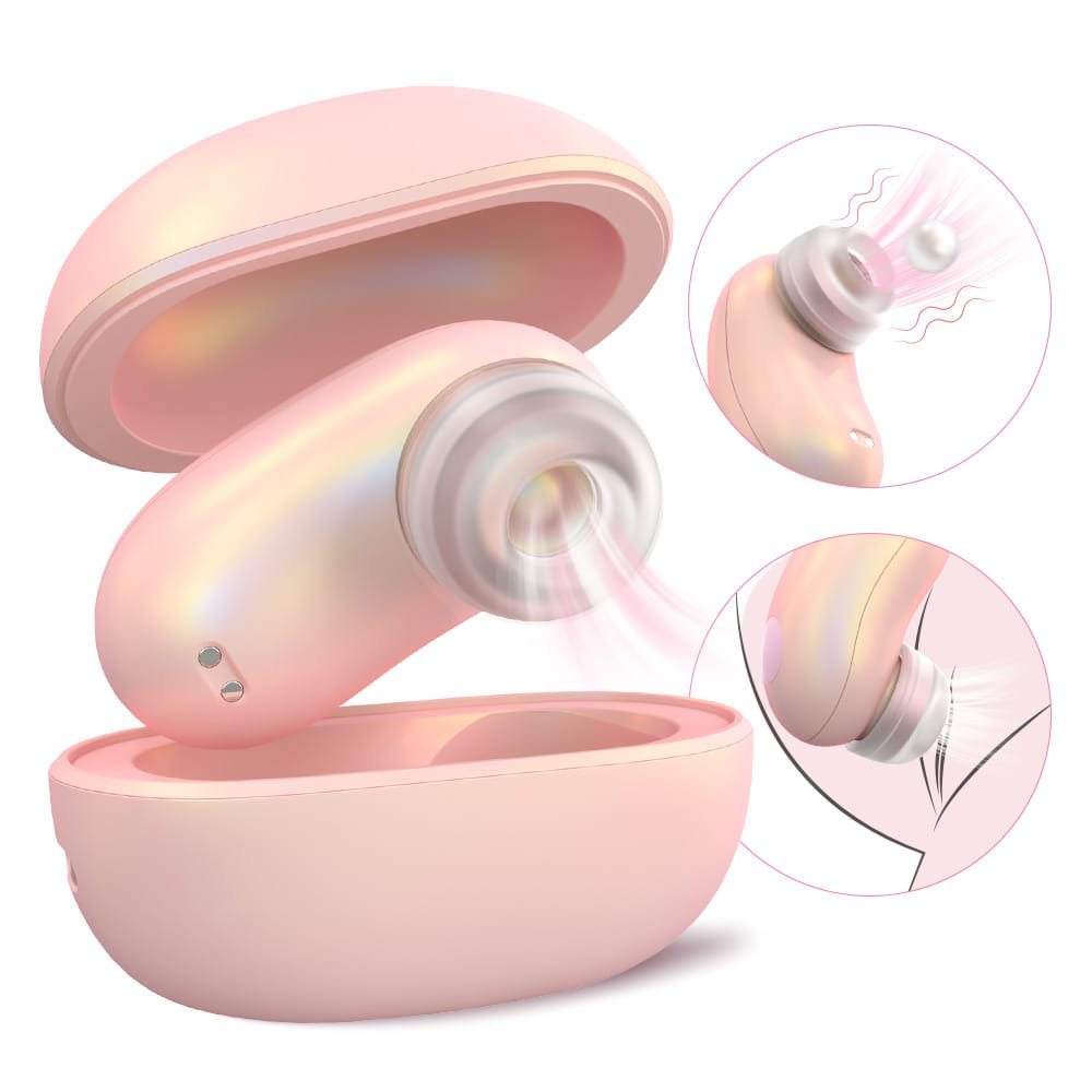 Mini Pod Headphone-Style Sucking Vibrator main product image