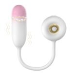 Revolve toy Pink-White Gradient Egg Vibrator main product image