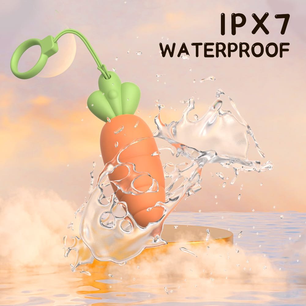 Waterproof Carrots vibrating egg