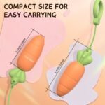 Carrots vibrating egg size dimensions