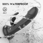Waterproof Dual Shock RealFeel Suction Dildo Vibrator