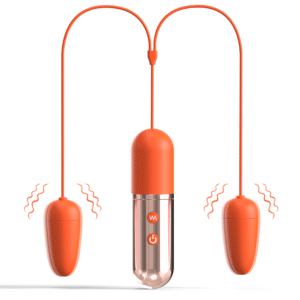 DuoCharge Detachable Double Bullet Vibrating Egg main product image