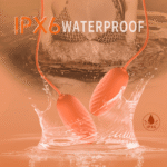 Waterproof HelixCharge double silicone vibrating egg