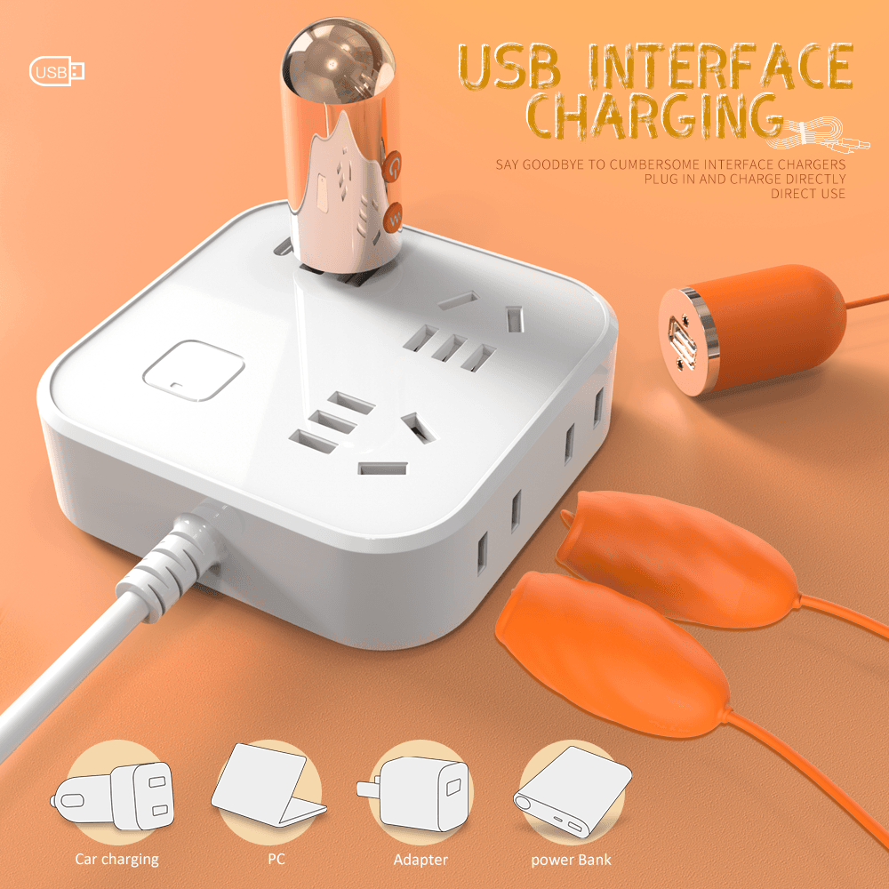 Detachable USB charging of LickTwins silicone vibrator